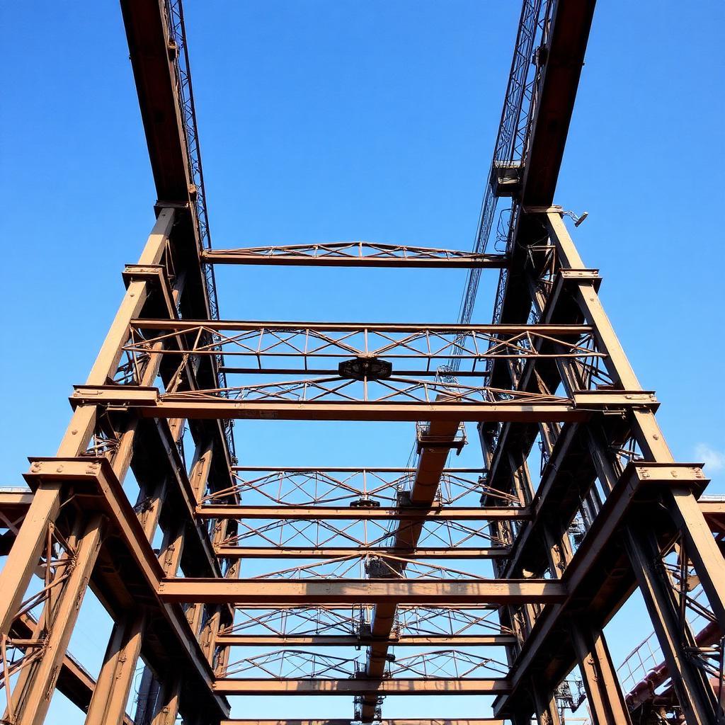 Estructura metálica industrial